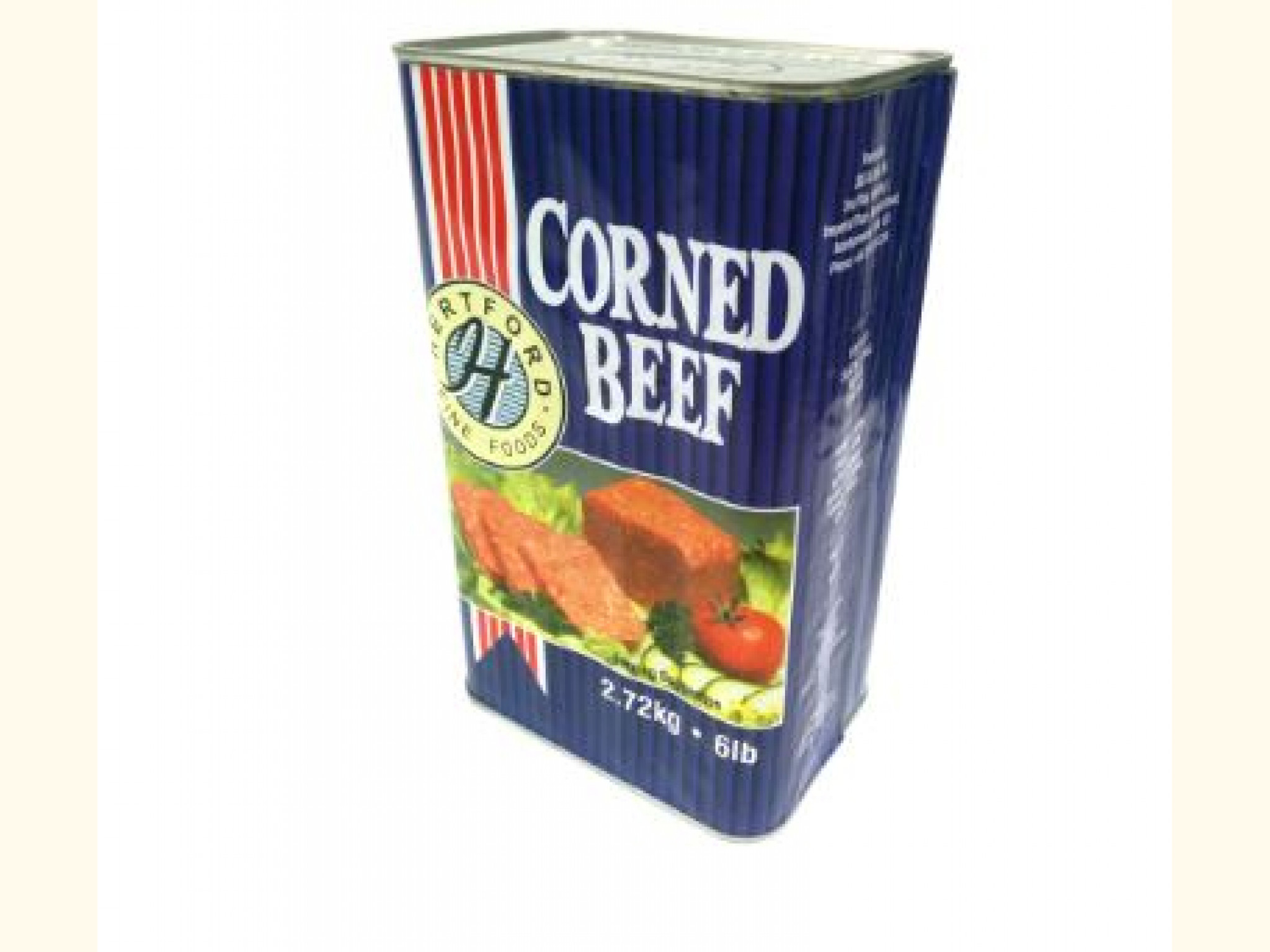 Corned Beef 2.72kg Tin (6lbs)